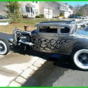 FORD WINDOW CHOPPED HOT ROD STEEL BODY COUPE For Sale