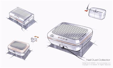 NAIL DUST COLLECTOR | www.eiidesign.com