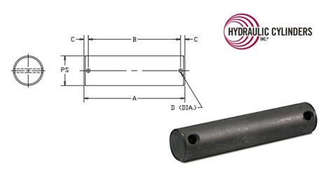 Pivot Pins For Hydraulic Cylinders