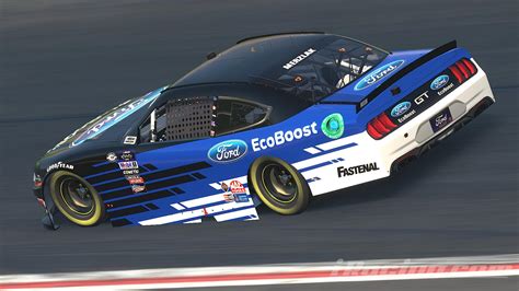 Ford Ecoboost Nascar Xfinity Mustang By Steven Merzlak Trading Paints