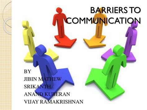 PPT - BARRIERS TO COMMUNICATION PowerPoint Presentation, free download ...