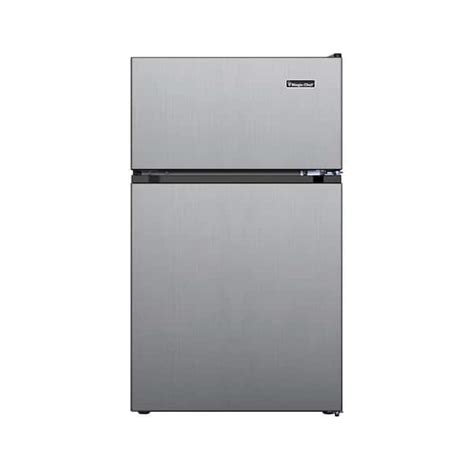 Magic Chef 31 Cu Ft 2 Door Mini Refrigerator In Stainless Steel Look