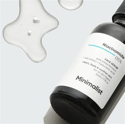 Minimalist Niacinamide Face Serum With Bifida Ferment Oat Extract