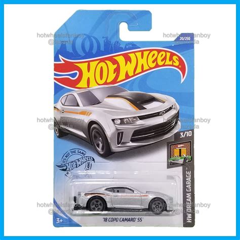 Hot Wheels Copo Camaro Ss Hw Dream Garage Silver Hotwheels Chevrolet Copo Camaro