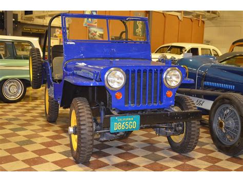 1946 Jeep Willys Civilian For Sale Cc 988052