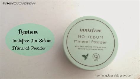 Review: Innisfree No Sebum Mineral Powder - B2uty Blogger