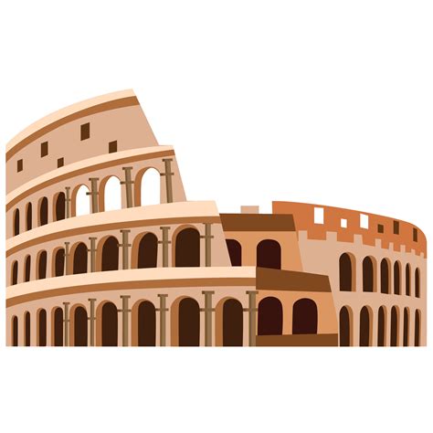 Colosseum Rome Italy 27600889 Vector Art At Vecteezy
