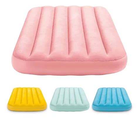 Colchao Inflavel Bebe - Colchão Inflável Infantil Divertido Intex 66803 Cor Rosa Bebê ...