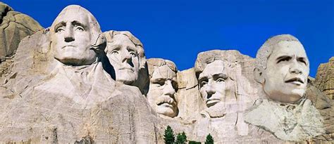 Plan Launches To Make Obama Addition To Mount Rushmore