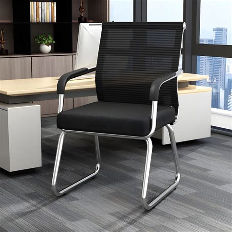 Ergonomic Office Chair No Wheels