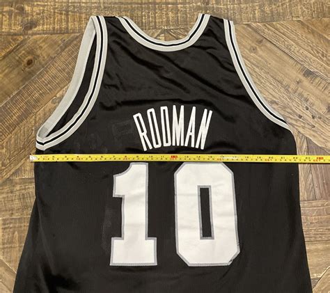Vintage Champion San Antonio Spurs Dennis Rodman Jersey Size 48 Xl
