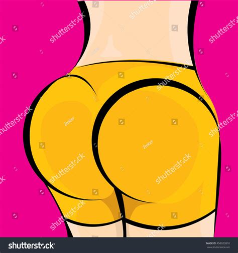 Sexy Woman Big Booty Vector Ass Stock Vector Royalty Free 458023810 Shutterstock