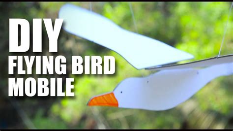 Flying Bird Mobile Template