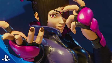 Street Fighter V Juri Trailer Ps Youtube