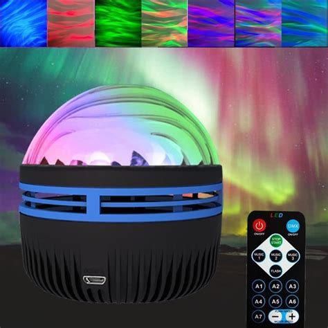 Aurora Projector Northern Lights Led Night Light Rechargeable Galaxy