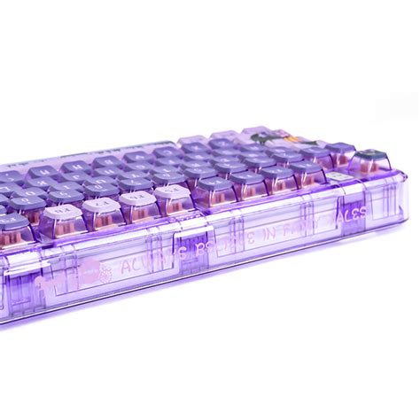 CoolKiller CK75 Triple Mode Transparent Mechanical Keyboard - WhatGeek