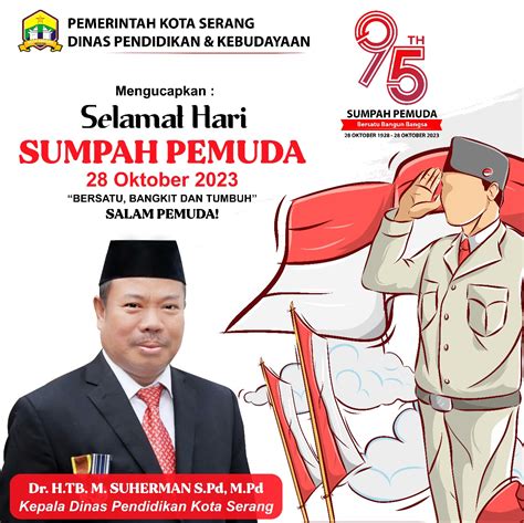 Dinas Pendidikan Dan Kebudayaan Kota Serang Mengucapkan Selamat Hari