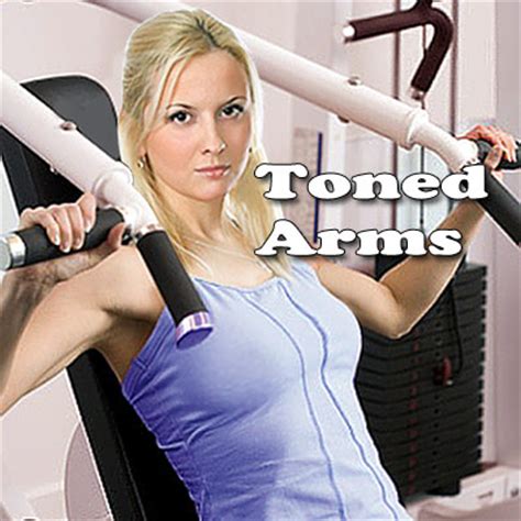 toned arms  females