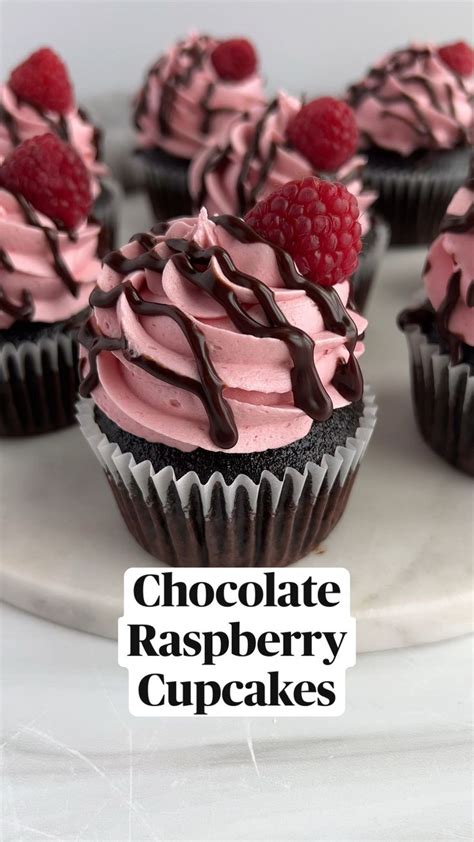 Chocolate Raspberry Cupcakes Recipe