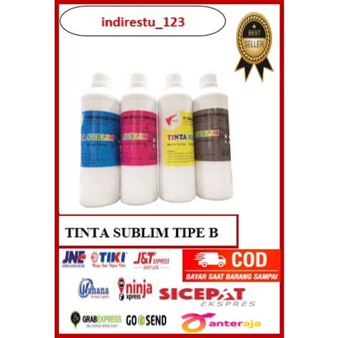 Jual Tinta Sublim Textile 1 Liter CYMK YESUN Tipe B Shopee