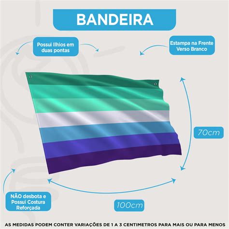 Bandeira Gay Lgbt Pride Proud Orgulho 100x70cm Elo7