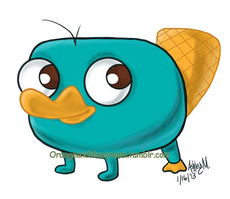 Baby Perry The Platypus By Orangebluecream On Deviantart