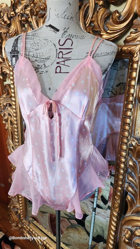 Vintage Victoria S Secret Polka Dot Bikini Gem