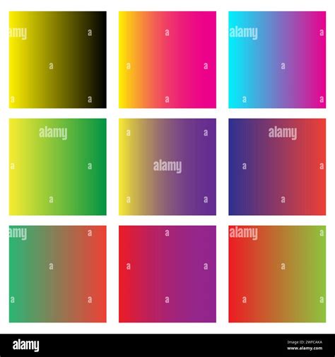 Multi Colored Palette Squares Vector Illustration Stock Image Eps 10