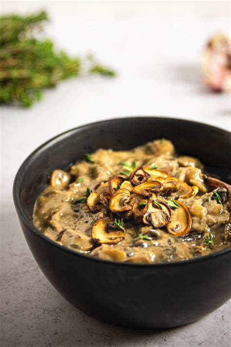 Vegan Mushroom Soup - Spoonful of Kindness