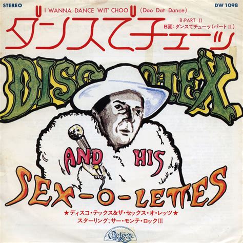 Disco Tex The Sex O Lettes I Wanna Dance Wit Choo Doo Dat Dance Vinyl