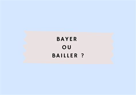 Bayer Ou Bailler OrthographIQ