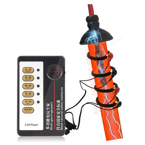 Gay Bdsm Sex Toy Electro Shock Urethral Sound Dilator Cock Ring Ball