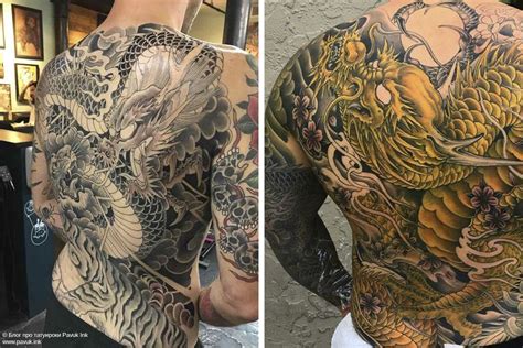 Значение татуировки дракона — pavuk.ink