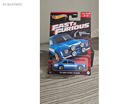 FAST AND FURIOUS FORD ESCORT RS1600 HOT WHEELS Diecast Model Araba Alışverişte İlk Adres