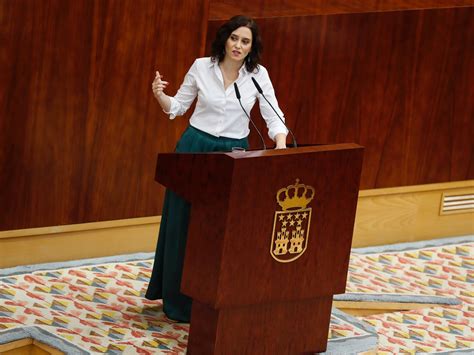 Isabel Díaz Ayuso investida presidenta de la Comunidad de Madrid con