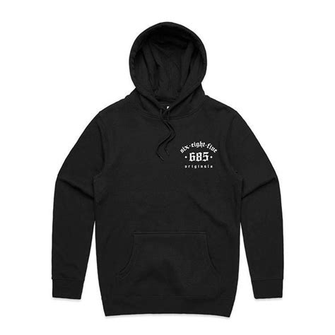 Classic Og 685 Originals” Hoodie Black Poetik 685 Music And