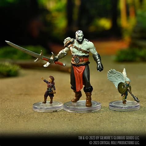 Critical Role Painted Figures Vox Machina Roleplaying Games