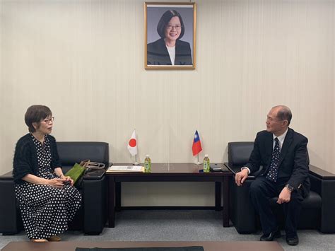 2023年5月25日粘處長接見虎航札幌支店經理笠原美和子 台北駐日經濟文化代表處 札幌分處