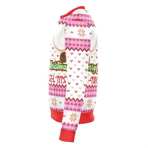 Tinsel Tits Funny Ugly Christmas Swater Plangraphics