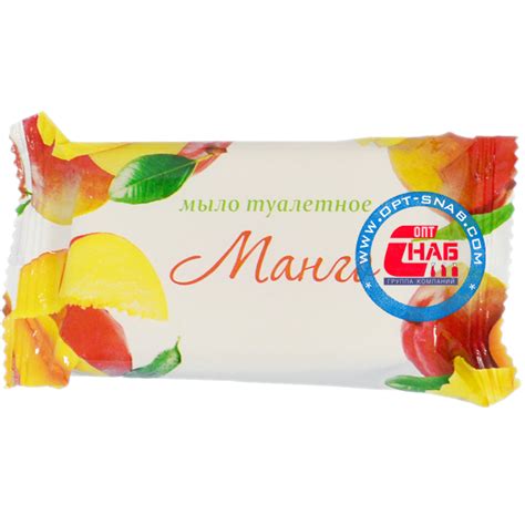 Мыло туалетное СТАНДАРТ «Манго», марка «Ординарное», в обёртке, 100г ...
