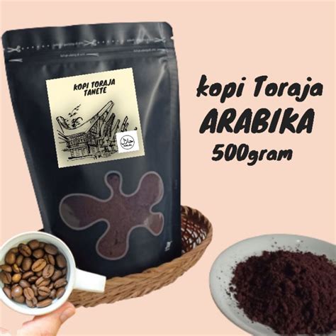 Jual KOPI TORAJA ARABIKA ORIGINAL (BUBUK dan BIJI) | Shopee Indonesia