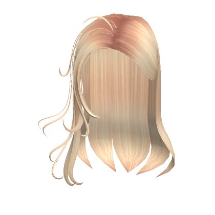 Y K Swept Messy Hair In Blonde Roblox
