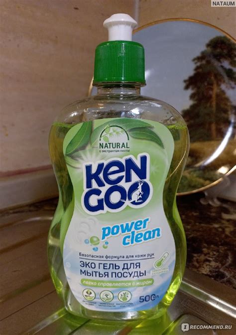 Эко гель для мытья посуды Ken Goo Natural с экстрактом пихты - «Моет до ...