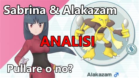 Pokémon Masters Analisi Sabrina e Alakazam Pullare o no YouTube