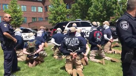 31 ‘patriot Front Members Arrested Near Idaho Pride Event