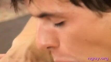 Gay Gives Sloppy Blowjob