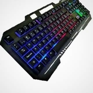 Teclado Gamer Retroilumina O Semi Mec Nico Led Jogo Note Pc Shopee