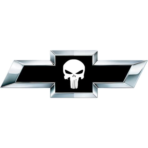 2 White Skull Vinyl Sheets For Chevy Chevrolet Emblem Bowtie Etsy