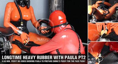 The PervyDoll Heavy Rubber Sex With Paula Pt