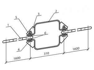 Оттяжка ОТ-3 (3.407.1-143.8.45) 9,60 кг